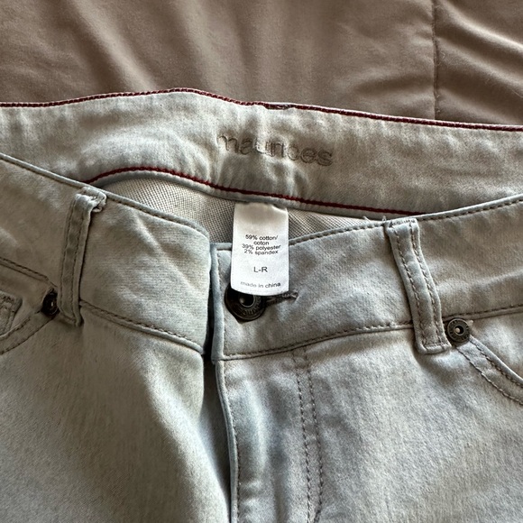 Maurice’s jeggings Blue and gray - size large regular- EUC - both pairs! - Picture 3 of 7